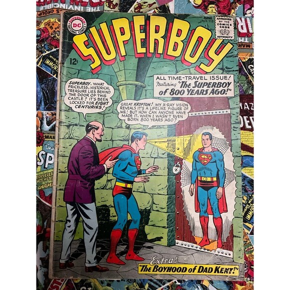 Superboy #113 - Vintage DC Comic – Well-Loved Reader Copy 1964 - Picture 1 of 3